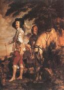 Anthony Van Dyck King of England at the Hunt oil painting reproduction